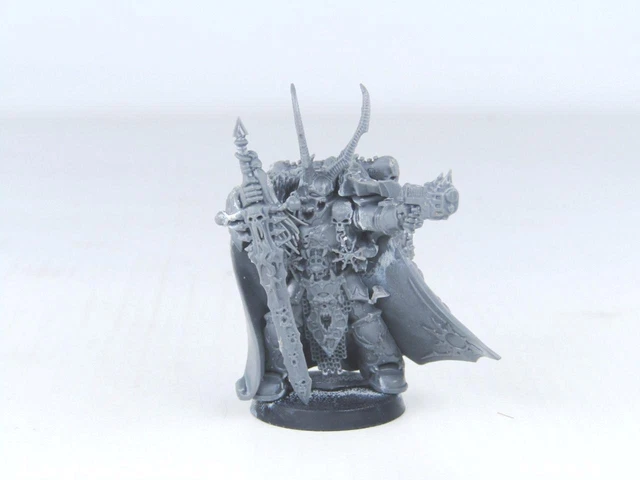 Chaos Space Marines Chaos Lord – Warhammer 40k Miniature (New)