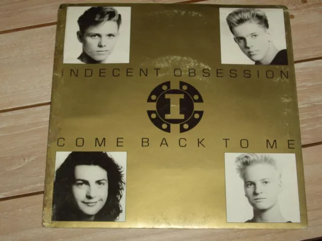 Indecent Obsession *Rare Oz 7" 45  ' Never Gonna Stop ' 1989 Vgc