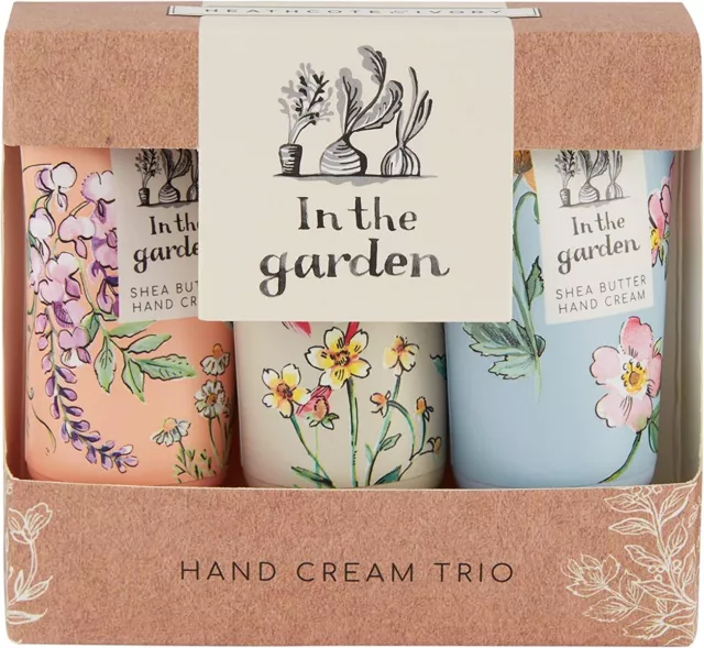 In the Garden Hand Cream Trio Set - Cruelty Free and Vegan Friendly