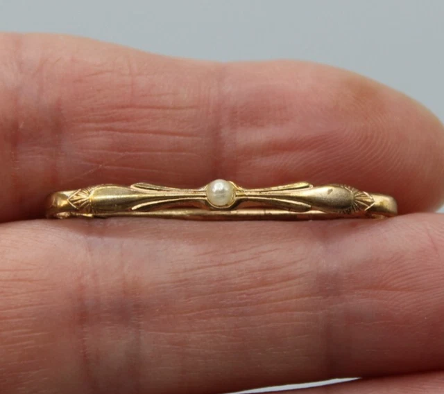 Ancienne Petite Broche - Bijou Vintage - État D'usage