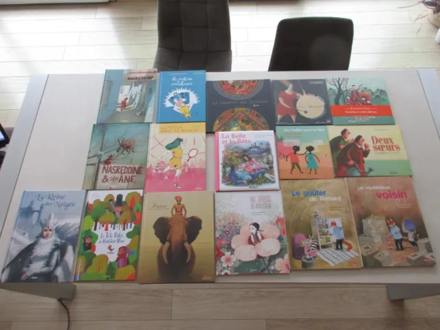 Lot De 16 Beaux Livres Pour Enfants Ttbe/Neuf Valeur + De 230€ Refv1