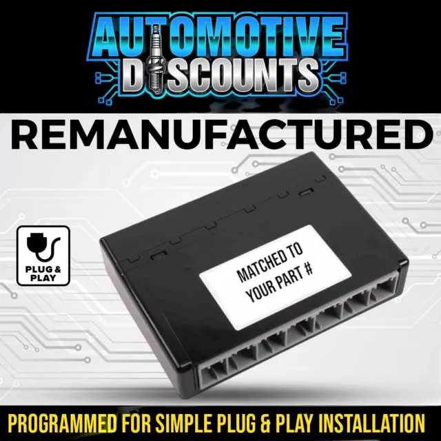 2006 - 2013 Gm Bcm Body Control Module 25844480 Vin Programmed