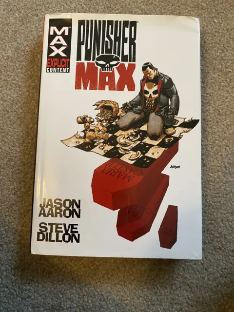 Punisher Max Omnibus Aaron Dillon Marvel Graphic Novel