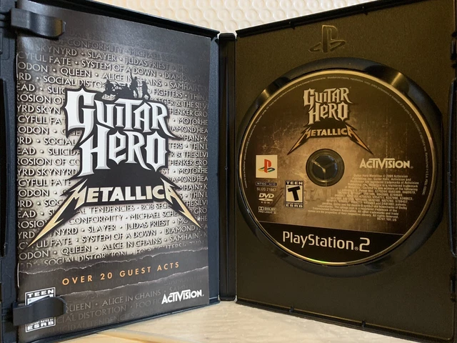 Jeu Guitar Hero / Rock Band Pour PlayStation 2 (PS2) - Version Testée Et Nettoyée, état Très Bon