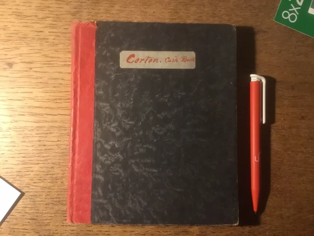 Corton Estate Presteigne Cash Book 1912-1923 Hardback Accounts