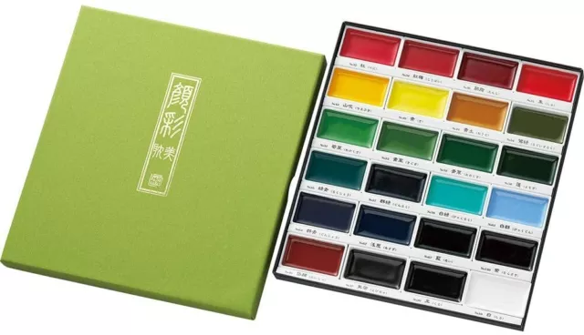 Kuretake Gansai Tambi watercolor  Artists Paint Set 6 12 18 24 36 48 colours AU