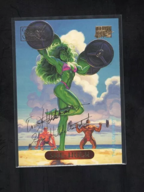 1994 Marvel Masterpiece Gold Signature Series #108 She-Hulk
