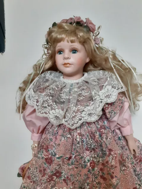 EURO EXQUISITE PORCELAIN Girl Doll in Handmade Chili Loving Dolls Creation 18 4.64 PicClick UK