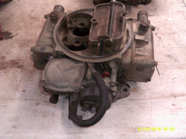 Holley Square Bore 600 CFM 4 BBL Carburetor List 80457  2986 Electric Choke