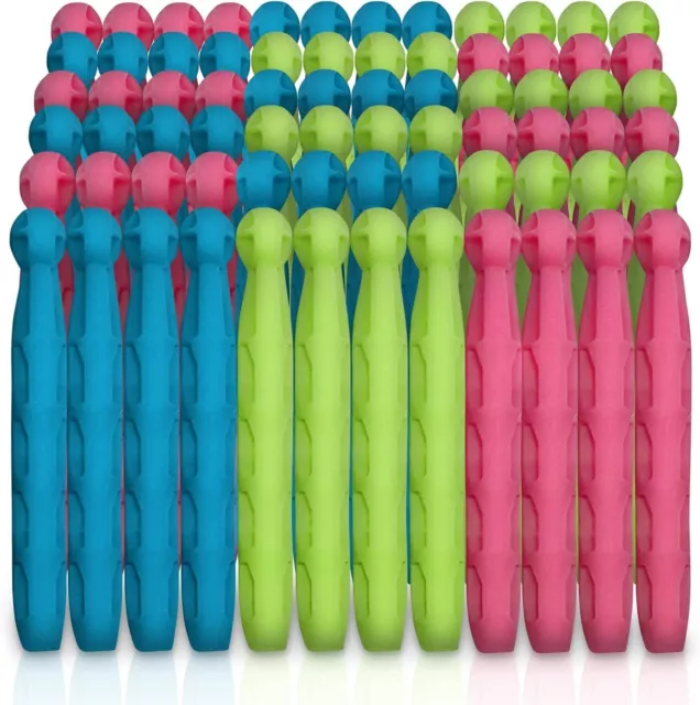 96-144 Strong Dolly Pegs | Durable Plastic Laundry Washing Clothes Line Coloured