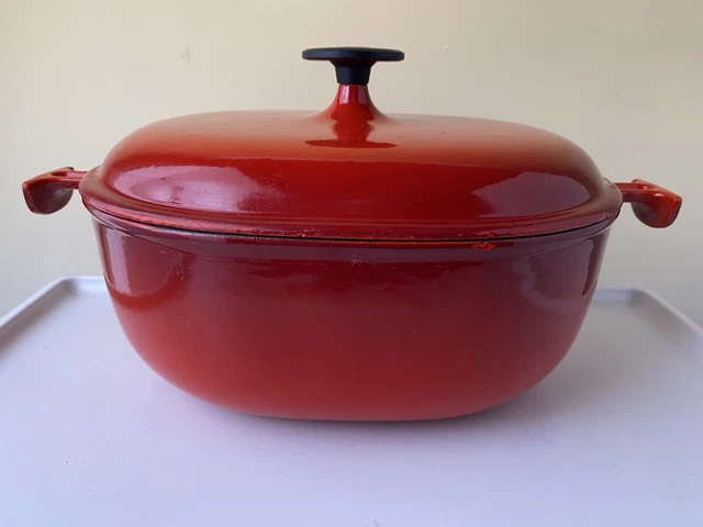 Enzo mari pour le creuset - cocotte en fonte émaillé - Arts de la table