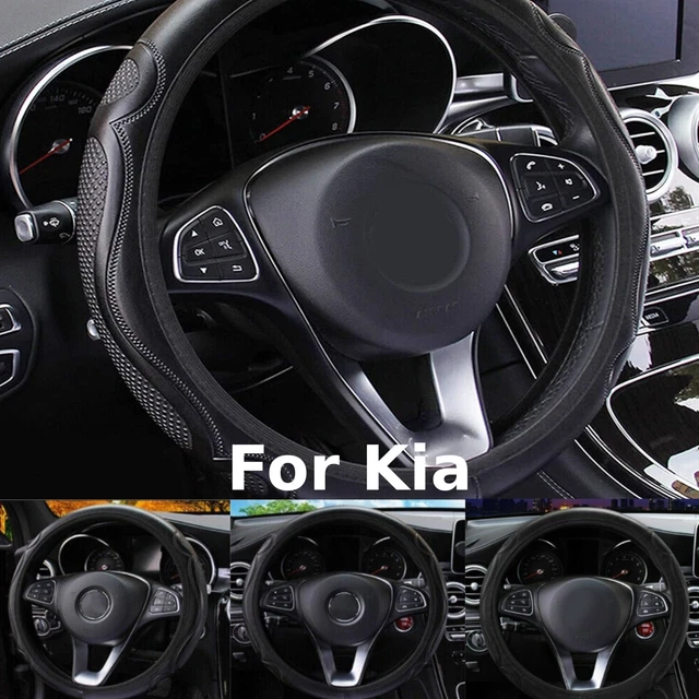 For Kia Car Steering Wheel Booster Cover Protector Non-slip Auto Accessories 15" For Kia Car Steering Wheel Booster Cover Protector Non-slip Auto Accessories 15"