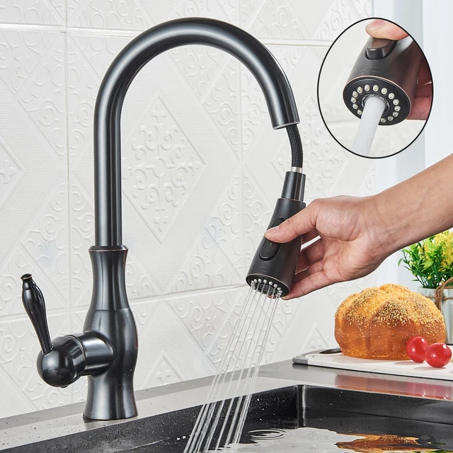 ORB Küchenarmatur 360° Wasserhahn Küche Armatur Mischbatterie Spültischarmatur