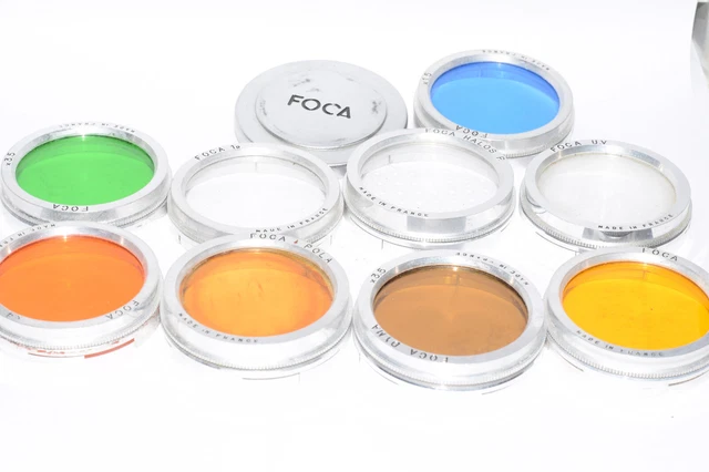 9x Filtro Foca para Oplarex 50mm Oplar 28mm