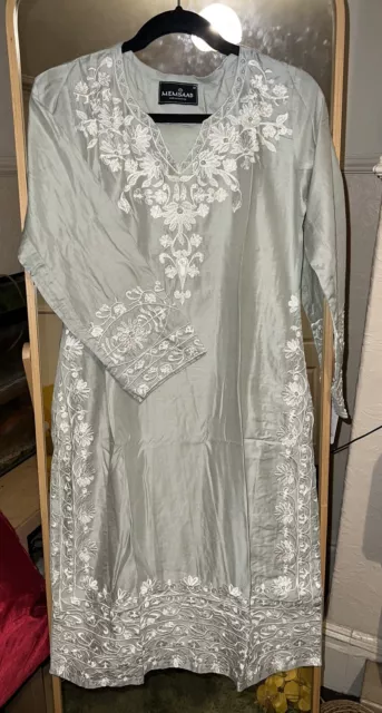 NEW Indian-Pakistani SalwarKameez ReadyMade 3Piece Embroidery Suit (M)