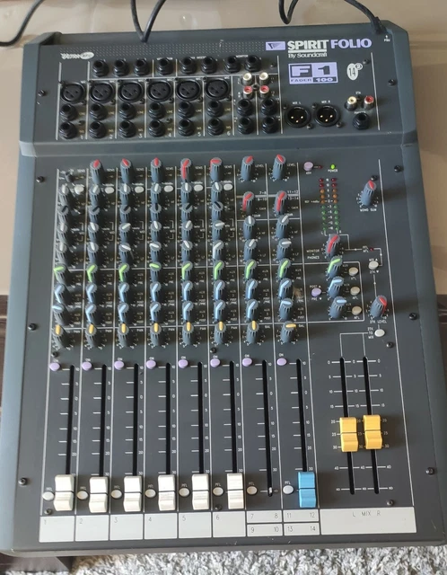 PEAVEY PV6.Console 4 Micros XLR ou 2 XLR + 2 stéréo, EQ 3 bandes ANALOGIQUE - Instruments de musique