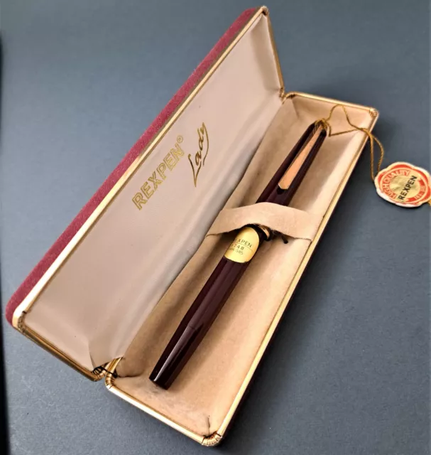 VTG Pentel Color Pens S360-36 Fine Point Yellow Carrying Case Japan