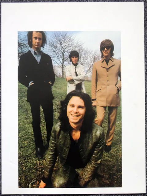 The Doors Poster Page Jim Morrison Ray Manzarek Robby Krieger John Densmore H54