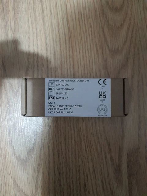 APOLLO INTELLIGENT DIN-RAIL Input/Output Module Sa4700-302 Apo (53) £23 ...