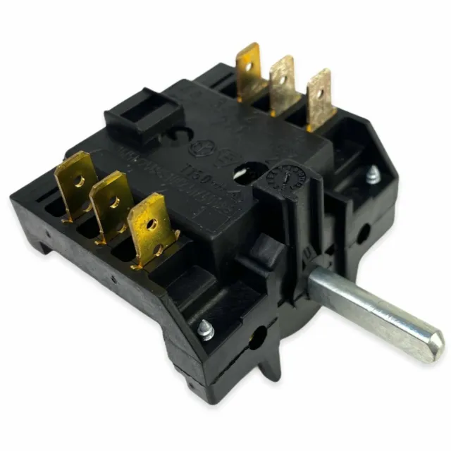 Cam Switches 4 Positions 0-1-2-3 4NO 16A Axle Ø 6x4, 6mm Eloma , Palux