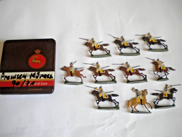 OKI KIELER ZINNFIGUREN lead flats Berlin Zinnfiguren waterloo era