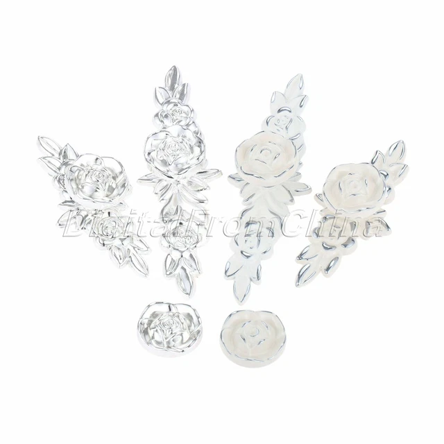 Chic Rose Wardrobe Door Pulls Drawer Cupboard Handle Cabinet Furniture Knobs