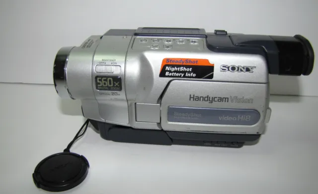 Sony Video Handycam HI8 HI 8 8mm Camera Camcorder for VCR PC MAC Transfer 3