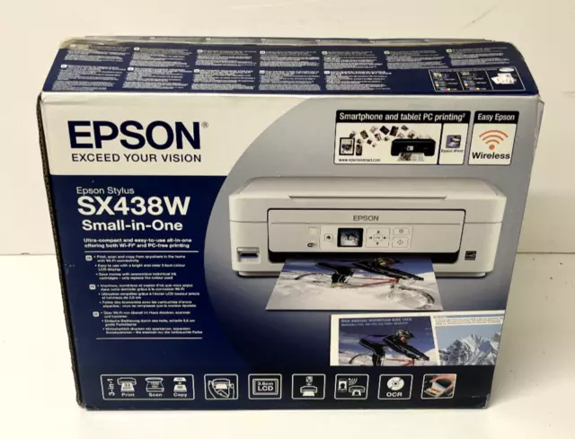 Epson Stylus SX438W Small-in-one Multifunction Inkjet Colour Printer C11CB21321 2