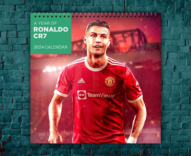 CRISTIANO RONALDO CALENDAR 2024 Celebrity Calendar CR7 2024 Wall