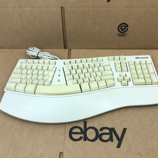 MICROSOFT NATURAL KEYBOARD Elite X0351764 Ergonomic Wired Keyboard EUR