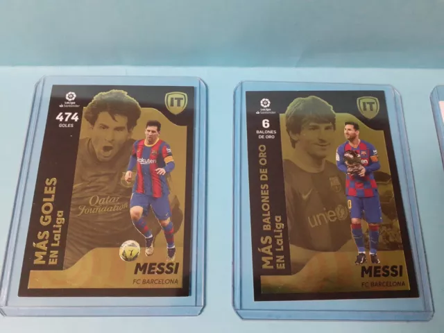 Lote Messi Baja 2021 2022 Este 21 22 Megacracks MGK Panini  Barcelona MVP barsa 2
