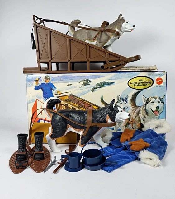 Rare Big Jim Artic Rescue Ref 9917 Loose + Plein D'Accessoires Mattel