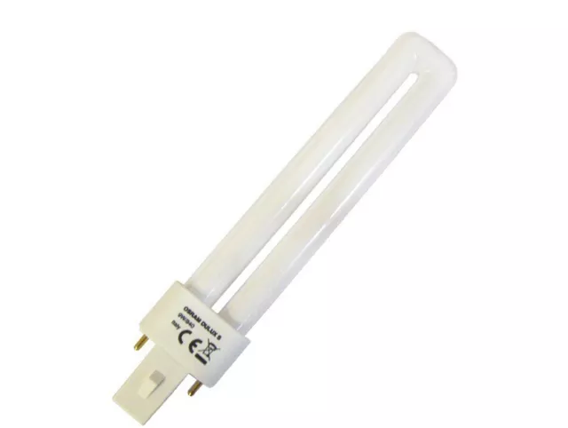 Osram Dulux S 9W/840 G23 2 Pin Osram Lampadina Fluorescente 9W 4000°K