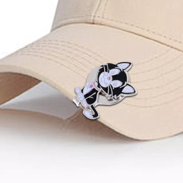 Golf Ball Marker Golf Hat Clip Magnetic Golf Hat Clip for Men Women Golfer