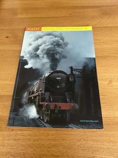 Hornby Railways Oo Scale 48Th Edition Catalogue 2002 Vintage + Price List