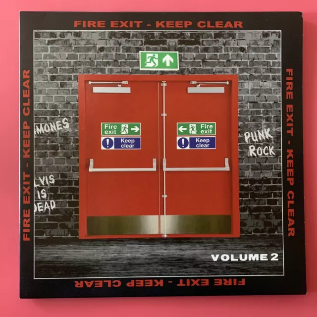 Fire Exit - Keep Clear LP vol 2 kbd punk UK scotland Timewall vinyl 12" rock NM