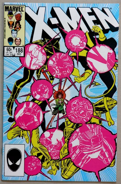 Uncanny X-Men #188 Vol 1 - Marvel Comics - Chris Claremont - John Romita Jr
