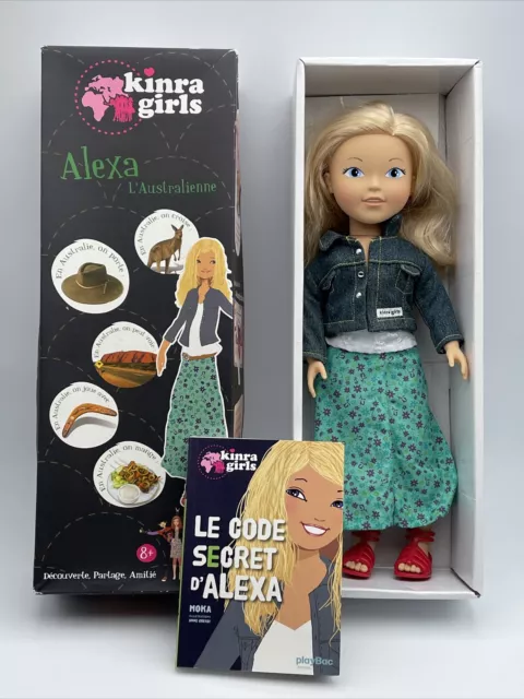 Poupée Kinra girls Alexa L’australienne Corolle robe 40cm + livre