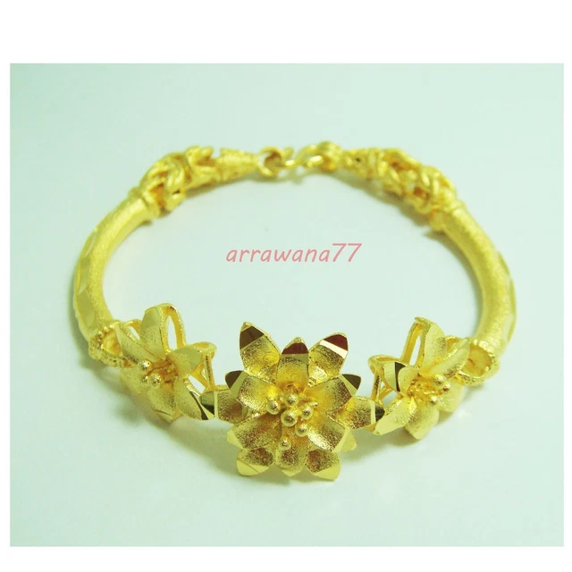 Collier Chaîne Tresse Thaïlandaise Plaqué Or 24K - 24 Pouces - Fait Main - Sans Nickel