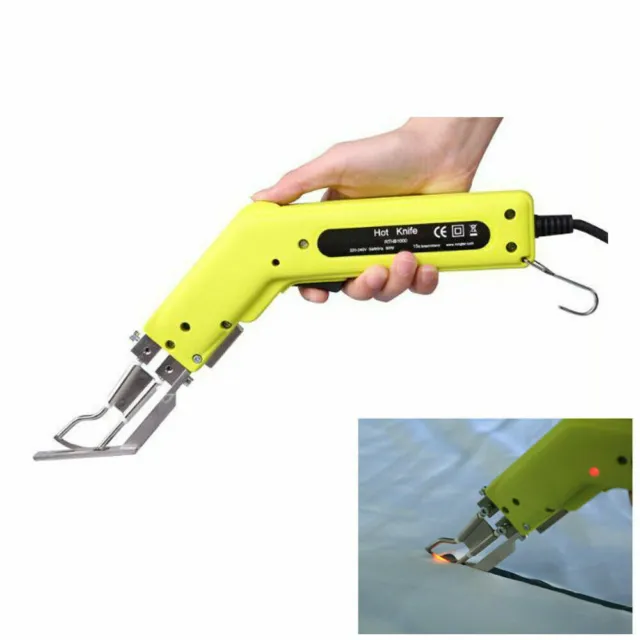 100W Electric Hot Knife Fabric Rope Cutter Cutting Knife with Cutting Foot