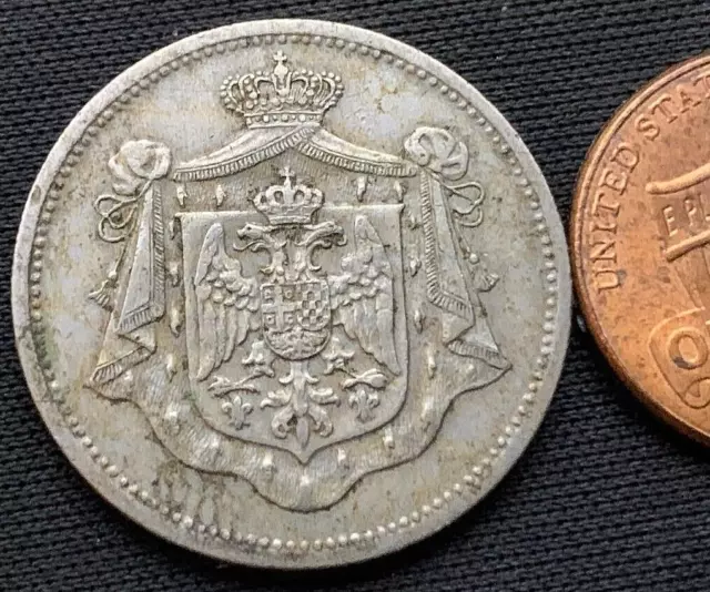 1920 Yugoslavia 25 Para Coin XF +      #N192