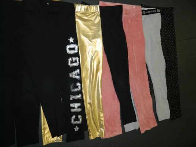 Pacchetto Leggings Abbigliamento Ragazza Età 9/10 Anni Slim Fit BUONI Usati