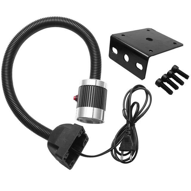 220V 9W Ha Condotto La Lampada Del Della Macchina 50Cm Collo D'Oca I D8X8