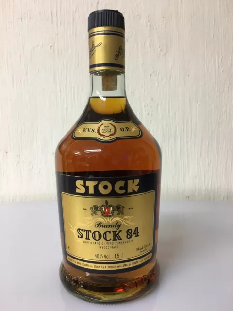 Brandy Stock 84 VVSOP 1,5 Litri 40% Vol Stock Trieste Nr:C 7353554 Vintage