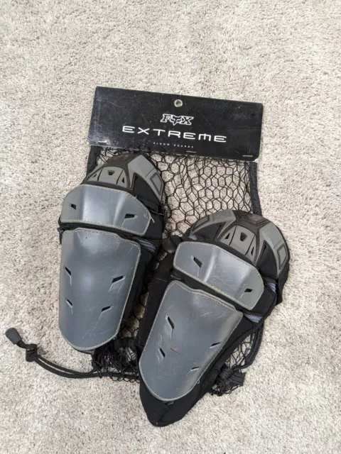 Fox Racing Extreme Elbow Guards Adult L/XL Large Extra Large Black 08012-001-038
