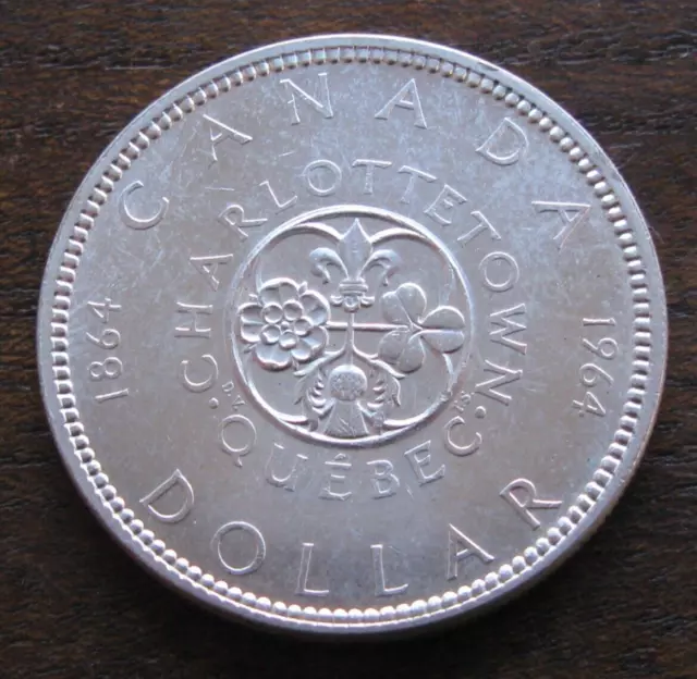 Zaldi2010 - Canada , 1 Dollar De 1964 , Plata