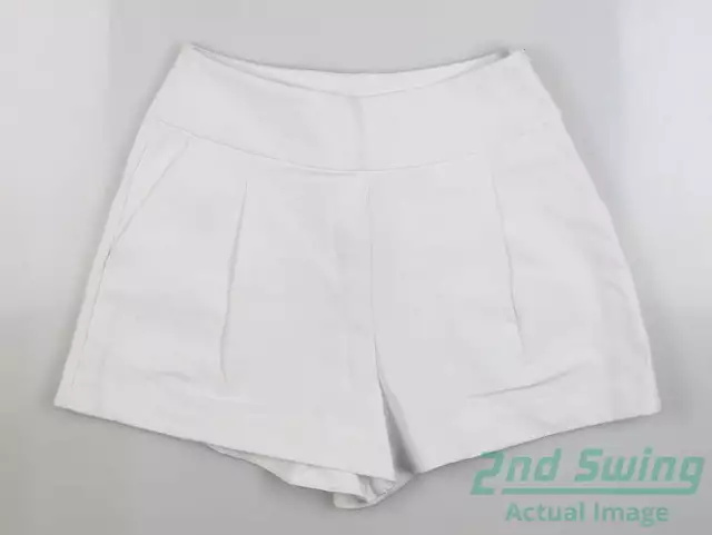 New Womens Greyson Lyra Shorts Medium M White MSRP $138