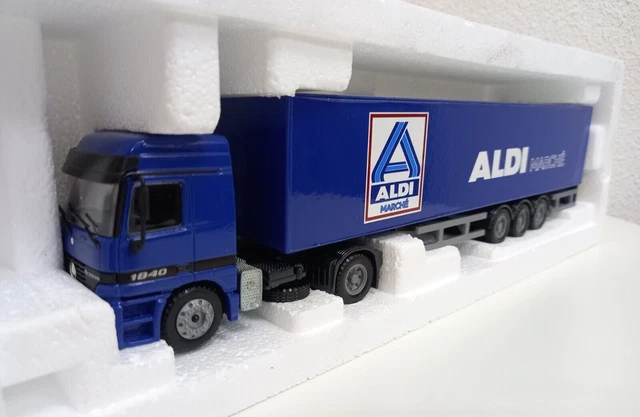 Tekno 1/50 Scale B6 600 0435 - Mercedes Benz Actros 1840 Truck - Blue/White