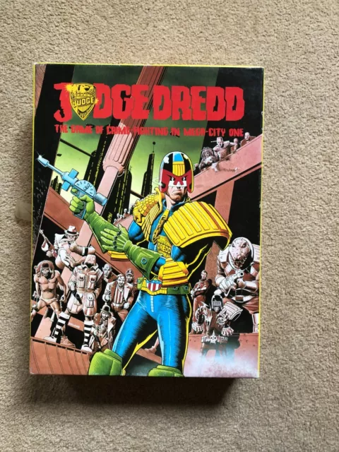 Judge Dredd: The Game Of Crime-Fighting In Mega-City One Board Game COMPLETE