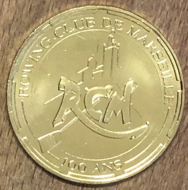 13 Marseille Rowing Mdp 2014 Médaille Monnaie De Paris Jeton Touristique Medals